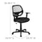 Flash Furniture Mesh Task Chair, Black LF-118P-T-BK-GG - alternate 3